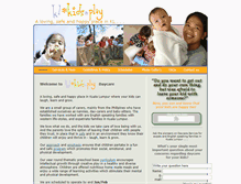 Tablet Screenshot of klkidsplaydaycare.com